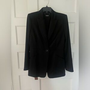 Black Satin Elie Tahari Blazer